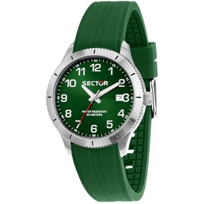 Sector Orologio Uomo, Tempo, Data, Analogico, Cinturino in Acciaio, Collezione 270 R3251578014 Sector Orologio Uomo, Tempo, Data, Analogico, Cinturino in Acciaio, Collezione 270 R3251578014
