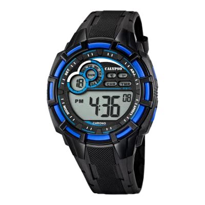 Calypso Orologio Digitale Uomo in Gomma Nero Orologio Sportivo Uomo Calypso Orologio Digitale Uomo in Gomma Nero Orologio Sportivo Uomo