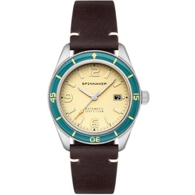 Spinnaker Fleuss SP-5055 Orologio automatico da uomo, con cinturino in pelle, 43 mm Spinnaker Fleuss SP-5055 Orologio automatico da uomo, con cinturino in pelle, 43 mm