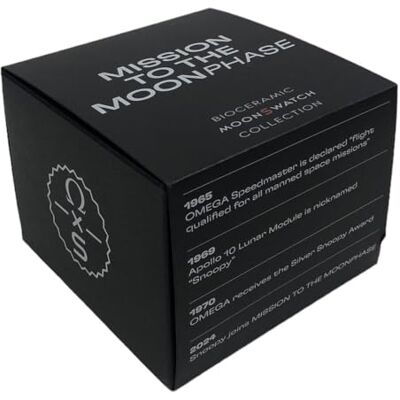Swatch Orologio da Polso Moon Omega x Mission to the Moonphase Snoopy Nero Swatch Orologio da Polso Moon Omega x Mission to the Moonphase Snoopy Nero