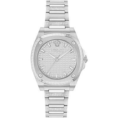 Versace Orologio da polso da donna analogico al quarzo, Greca Pulse Swiss Made Versace Orologio da polso da donna analogico al quarzo, Greca Pulse Swiss Made