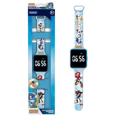 Lexibook , Sonic the Hedgehog, Orologio digitale, indicazione dell'ora su 12 o 24 ore, Lexibook , Sonic the Hedgehog, Orologio digitale, indicazione dell'ora su 12 o 24 ore,