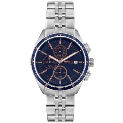 Breil Men's Chronograph Net Collection Accessori Uomo Orologio per Uomo in Acciaio Blux con Cassa da 42 mm e Cinturino Regolabile da 15,5 a 21 cm Breil Men's Chronograph Net Collection Accessori Uomo Orologio per Uomo in Acciaio Blux con Cassa da 42 mm e Cinturino Regolabile da 15,5 a 21 cm