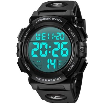 BEN NEVIS Orologio Digitale da Uomo Orologio Sportivo Militare 5ATM Impermeabile Cronografo Militare Orologio da Polso per Uomo con Retroilluminazione a LED Sveglia Data/Antiurto BEN NEVIS Orologio Digitale da Uomo Orologio Sportivo Militare 5ATM Impermeabile Cronografo Militare Orologio da Polso per Uomo con Retroilluminazione a LED Sveglia Data/Antiurto