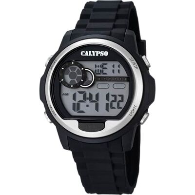 Calypso Orologio Digitale Uomo in Gomma Nero Orologio Sportivo Uomo Calypso Orologio Digitale Uomo in Gomma Nero Orologio Sportivo Uomo