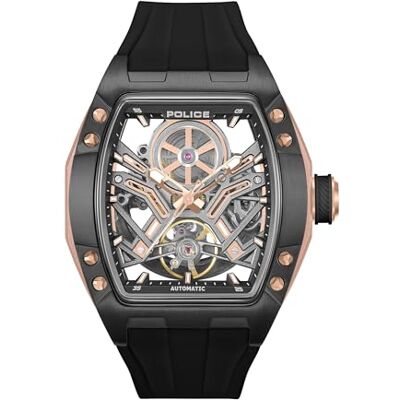 Police Automatic watch Tampa Automatic movimento dell'orologio Larghezza della cassa: 42 mm Acciaio inossidabile 5 ATM Police Automatic watch Tampa Automatic movimento dell'orologio Larghezza della cassa: 42 mm Acciaio inossidabile 5 ATM