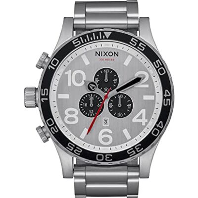 NIXON Orologio Analogueico Quarzo Uomo con Cinturino in Acciaio Inox NIXON Orologio Analogueico Quarzo Uomo con Cinturino in Acciaio Inox