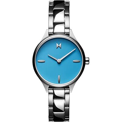 MVMT Orologio Analogico al Quarzo da donna con cinturino in acciaio inossidabile argentato , Blue MVMT Orologio Analogico al Quarzo da donna con cinturino in acciaio inossidabile argentato , Blue