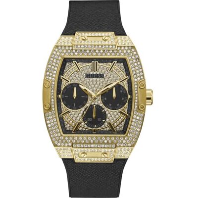 Guess Men's Trend Casual Tonneau Diamond 43 mm Watch Guess Men's Trend Casual Tonneau Diamond 43 mm Watch