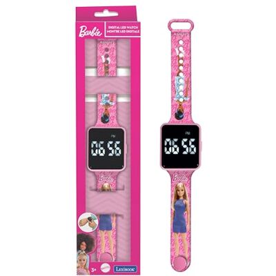 Lexibook , Barbie, Orologio digitale, indicazione dell'ora a 12 o 24 ore, Lexibook , Barbie, Orologio digitale, indicazione dell'ora a 12 o 24 ore,