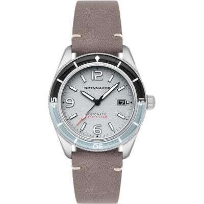 Spinnaker Fleuss Orologio da uomo automatico da 43 mm con cinturino in vera pelle Spinnaker Fleuss Orologio da uomo automatico da 43 mm con cinturino in vera pelle