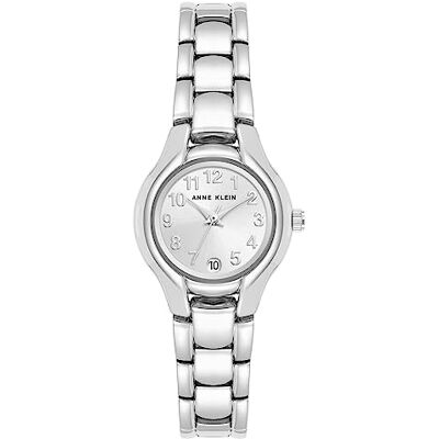 Anne Klein Orologio da polso da donna, con datario, Argento Anne Klein Orologio da polso da donna, con datario, Argento
