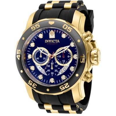 Invicta Pro Diver Orologio da Uomo in acciaio inossidabile con movimento Quarzo 48mm, Blu/Grigio Invicta Pro Diver Orologio da Uomo in acciaio inossidabile con movimento Quarzo 48mm, Blu/Grigio