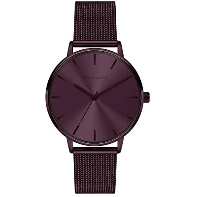 Tamaris orologio da donna – Schlichte, runde orologio da polso per donna 36 mm orologio da polso con acciaio inossidabile Meshband in argento, Gold, Oro rosa, Nero, Blu, Verde, Viola uvm, wasserfest Tamaris orologio da donna – Schlichte, runde orologio da polso per donna 36 mm orologio da polso con acciaio inossidabile Meshband in argento, Gold, Oro rosa, Nero, Blu, Verde, Viola uvm, wasserfest