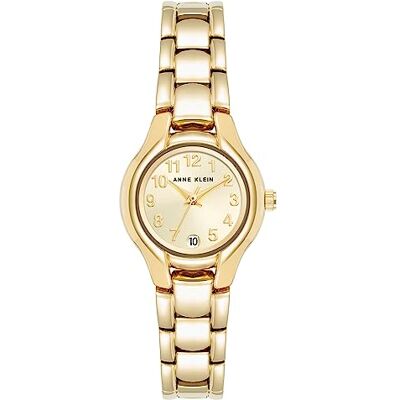Anne Klein Orologio da polso da donna, con datario, Oro Anne Klein Orologio da polso da donna, con datario, Oro
