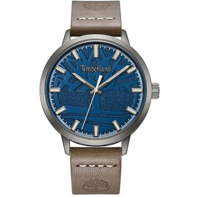 Timberland Goffstown Orologio analogico con cinturino in pelle, 3 atm, colore: Marrone, Marrone, Bohémien Timberland Goffstown Orologio analogico con cinturino in pelle, 3 atm, colore: Marrone, Marrone, Bohémien