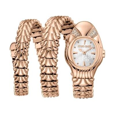 Orologio Roberto Cavalli Analogico Al quarzo da in Acciaio INOX placcato Orologio Roberto Cavalli Analogico Al quarzo da in Acciaio INOX placcato