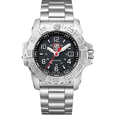 Luminox Orologio Analogico Automatico Unisex-Adulto con Cinturino in Acciaio Inox Luminox Orologio Analogico Automatico Unisex-Adulto con Cinturino in Acciaio Inox