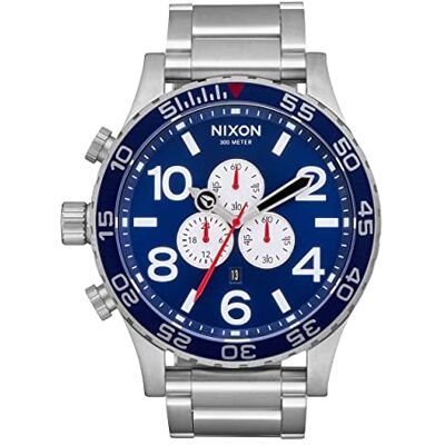 NIXON Orologio Analogueico al Quarzo Unisex-Adulto con Cinturino in Acciaio Inox NIXON Orologio Analogueico al Quarzo Unisex-Adulto con Cinturino in Acciaio Inox