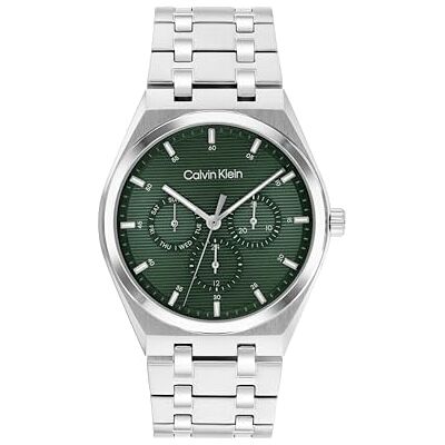 Calvin Klein Orologio Multifunzione al Quarzo da Uomo Collezione CK MOTION Disponibile con Cinturino in Acciaio Inossidabile o Pelle Calvin Klein Orologio Multifunzione al Quarzo da Uomo Collezione CK MOTION Disponibile con Cinturino in Acciaio Inossidabile o Pelle