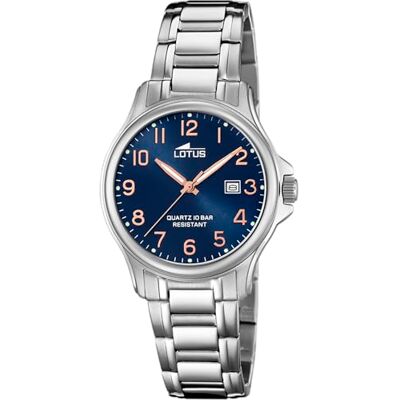 Lotus Orologio Donna Analogico in Acciaio Inossidabile 316l Argentato Lotus Orologio Donna Analogico in Acciaio Inossidabile 316l Argentato