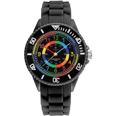 Alienwork Kids Orologio di Apprendimento Bambini Ragazzi Ragazze Tempo di Apprendimento Impermeabile 5 ATM Alienwork Kids Orologio di Apprendimento Bambini Ragazzi Ragazze Tempo di Apprendimento Impermeabile 5 ATM