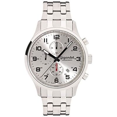 Gigandet Orologio Analogico al Quarzo Giapponese Uomo con Cinturino in Acciaio Inossidabile Gigandet Orologio Analogico al Quarzo Giapponese Uomo con Cinturino in Acciaio Inossidabile