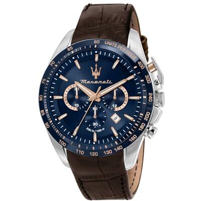 Maserati Orologio Uomo Traguardo Limited Edition, Cronografo, Analogico, R8871612037 Maserati Orologio Uomo Traguardo Limited Edition, Cronografo, Analogico, R8871612037