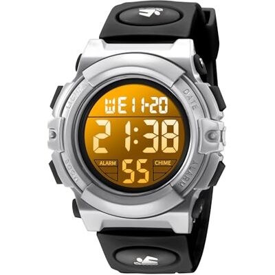 BEN NEVIS Orologio da Polso Orologi Sport per Bambini Digitale Multifunzione Impermeabile LED Luce Allarme Calendario Data con Cinturino in Silicone BEN NEVIS Orologio da Polso Orologi Sport per Bambini Digitale Multifunzione Impermeabile LED Luce Allarme Calendario Data con Cinturino in Silicone