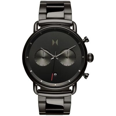 MVMT Orologio Analogico al Quarzo da Uomo con Cinturino in Acciaio Inossidabile Nero , Black MVMT Orologio Analogico al Quarzo da Uomo con Cinturino in Acciaio Inossidabile Nero , Black