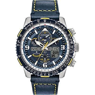 Citizen Orologio Analogueico-Digital Uomo con Cinturino in Pelle Citizen Orologio Analogueico-Digital Uomo con Cinturino in Pelle