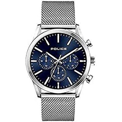 Police Orologio analogico da uomo al quarzo con cinturino in acciaio inox 1 Police Orologio analogico da uomo al quarzo con cinturino in acciaio inox 1