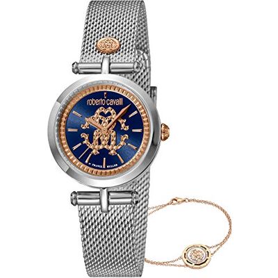 Orologio Roberto Cavalli Analogico Al quarzo da in Acciaio INOX Orologio Roberto Cavalli Analogico Al quarzo da in Acciaio INOX