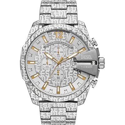 Diesel Orologio Analogico al Quarzo Uomo con Cinturino in Acciaio Inossidabile Diesel Orologio Analogico al Quarzo Uomo con Cinturino in Acciaio Inossidabile