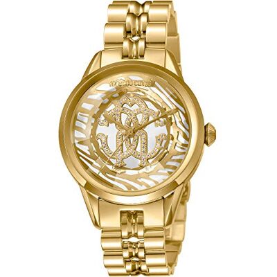 Orologio Roberto Cavalli Analogico Al quarzo da in Acciaio INOX placcato Orologio Roberto Cavalli Analogico Al quarzo da in Acciaio INOX placcato