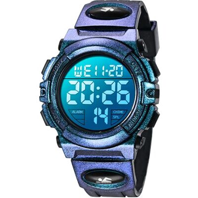 BEN NEVIS Orologio da Polso Orologi Sport per Bambini Digitale Multifunzione Impermeabile LED Luce Allarme Calendario Data con Cinturino in Silicone BEN NEVIS Orologio da Polso Orologi Sport per Bambini Digitale Multifunzione Impermeabile LED Luce Allarme Calendario Data con Cinturino in Silicone
