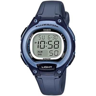 Casio Orologio Digitale Quarzo Donna con Cinturino in Resina LW-203-2AVEF Casio Orologio Digitale Quarzo Donna con Cinturino in Resina LW-203-2AVEF