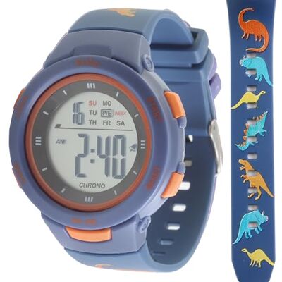 Kiddus Orologio Digitale Bambine e Bambini. Con Cronometro, Calendario, Sveglia, Luce. Resistente All’acqua. Da Polso, Sportivo. LED Luminoso di Notte. Età dai 3 ai 12 Anni Kiddus Orologio Digitale Bambine e Bambini. Con Cronometro, Calendario, Sveglia, Luce. Resistente All’acqua. Da Polso, Sportivo. LED Luminoso di Notte. Età dai 3 ai 12 Anni