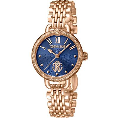 Orologio Roberto Cavalli Analogico Al quarzo da in Acciaio INOX placcato Orologio Roberto Cavalli Analogico Al quarzo da in Acciaio INOX placcato