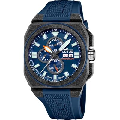 Lotus Orologio Uomo Analogico in Gomma Blu Lotus Orologio Uomo Analogico in Gomma Blu