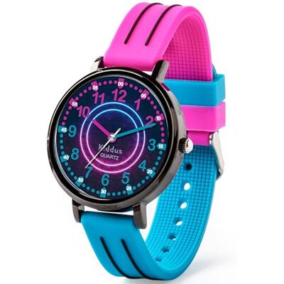 Kiddus Orologio Educativo per Bambini, Orologio da polso Analogico per Bambino e Bambina a partire da 5 Anni, Resistente all'acqua 5ATM, Primo Orologio per l'Infanzia, Regalo Bimbo Apprendimento Kiddus Orologio Educativo per Bambini, Orologio da polso Analogico per Bambino e Bambina a partire da 5 Anni, Resistente all'acqua 5ATM, Primo Orologio per l'Infanzia, Regalo Bimbo Apprendimento