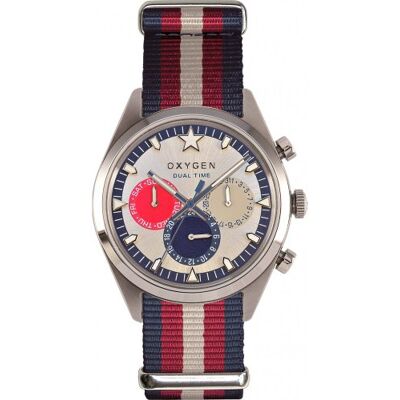 Oxygen University Sports Press EX-SDT-LON-40-NAREIV, Orologio da polso Uomo Oxygen University Sports Press EX-SDT-LON-40-NAREIV, Orologio da polso Uomo