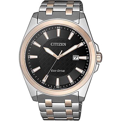 Citizen Orologio Analogo Eco-Drive Uomini con Cinturino in Acciaio inossidabile Citizen Orologio Analogo Eco-Drive Uomini con Cinturino in Acciaio inossidabile