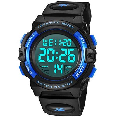 BEN NEVIS Orologio da Polso Orologi Sport per Bambini Digitale Multifunzione Impermeabile LED Luce Allarme Calendario Data con Cinturino in Silicone BEN NEVIS Orologio da Polso Orologi Sport per Bambini Digitale Multifunzione Impermeabile LED Luce Allarme Calendario Data con Cinturino in Silicone