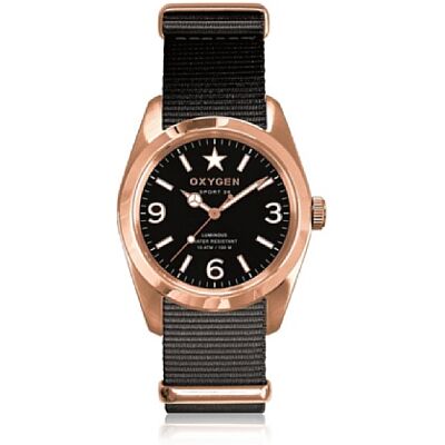 Oxygen Orologio Nero Oxygen Orologio Nero