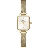 Daniel Wellington Quadro Orologi 15.4x18.2mm Double Plated Stainless Steel (316L) Gold