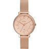 Fossil Orologio Jacqueline da donna, movimento al quarzo, cassa in acciaio inossidabile oro rosa 36 mm con bracciale in acciaio inossidabile,