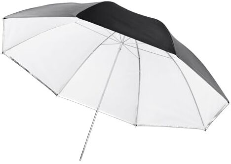 walimex pro walimex Ombrello traslucido e riflesso, 2 in 1, bianco, 150 cm