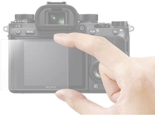 Sony pck-lg1, protezione per schermo in vetro per fotocamera  Alpha 9