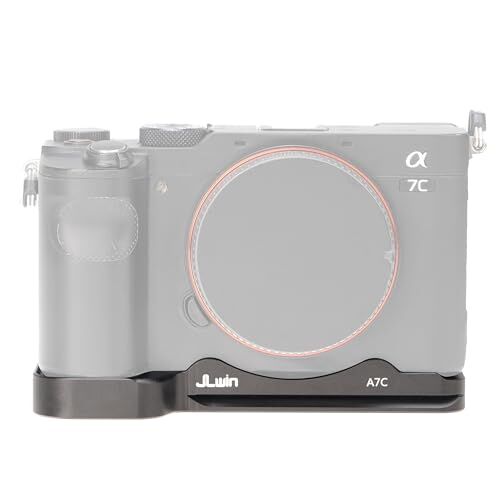 FOTGA Piastra di base a sgancio rapido per fotocamera mirrorless Sony Alpha A7C ILCE-7C, compatibile con treppiedi standard Arca-Swiss